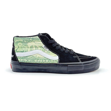 VN0A5FCGBMA Supreme Vans Doller Skate Grosso Mid Black (Men's)