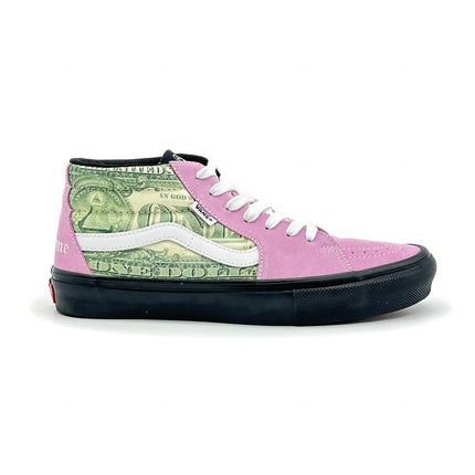 SUP-VANS-23SS-SGM-P Supreme �~ Vans Doller Skate Grosso Mid Pink