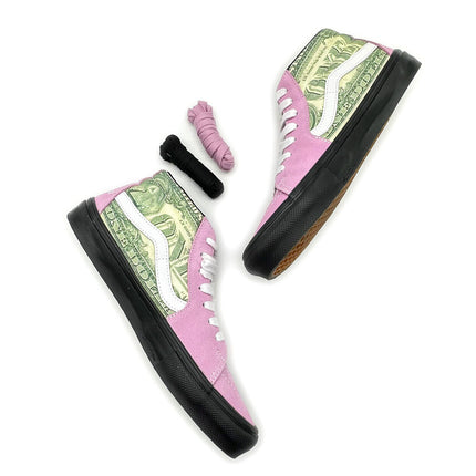 SUP-VANS-23SS-SGM-P Supreme �~ Vans Doller Skate Grosso Mid Pink