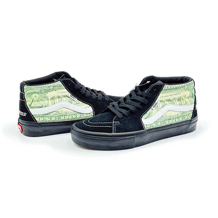 VN0A5FCGBMA Supreme Vans Doller Skate Grosso Mid Black (Men's)