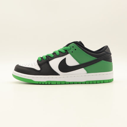 BQ6817-302 Nike SB Dunk Low Pro Black and Classic Green Black White (Men's)