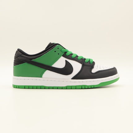 BQ6817-302 Nike SB Dunk Low Pro Black and Classic Green Black White (Men's)