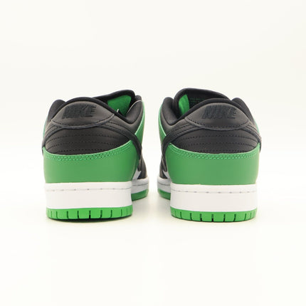 BQ6817-302 Nike SB Dunk Low Pro Black and Classic Green Black White (Men's)