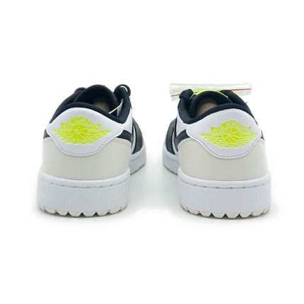 DD9315-108 Nike Air Jordan 1 Low Golf Phantom Volt Neon Yellow Black (Men's)