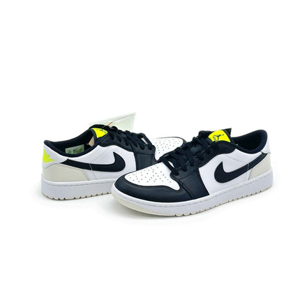 DD9315-108 Nike Air Jordan 1 Low Golf Phantom Volt Neon Yellow Black (Men's)