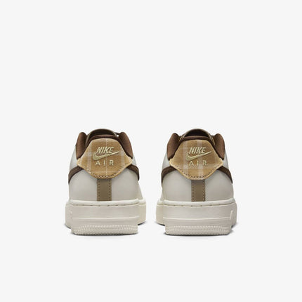 FV3702-121 Nike GS Air Force 1 LV8 Sail Khaki Cocoa Wow