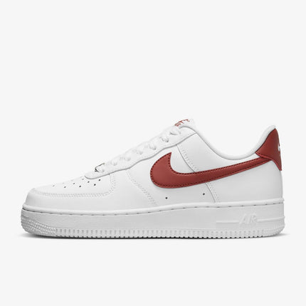 DD8959-115 Nike Air Force 1 '07 White Rugged Orange (Women's)