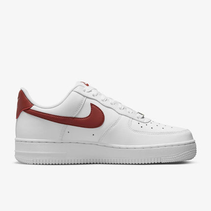 DD8959-115 Nike Air Force 1 '07 White Rugged Orange (Women's)