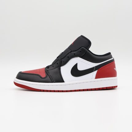 553558-161 Nike Air Jordan 1 Low Bred Toe (Men's)