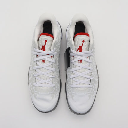 DR0676-106 Nike Jordan Zion 3 Fresh Paint White Cement Grey Red (Men's)