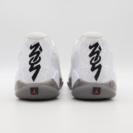 DR0676-106 Nike Jordan Zion 3 Fresh Paint White Cement Grey Red (Men's)