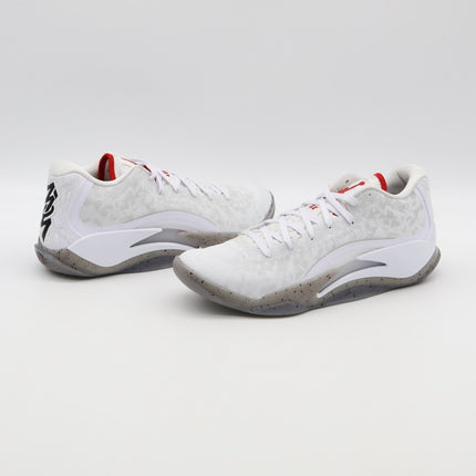 DR0676-106 Nike Jordan Zion 3 Fresh Paint White Cement Grey Red (Men's)