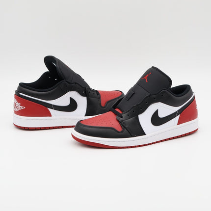 553558-161 Nike Air Jordan 1 Low Bred Toe (Men's)