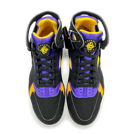 FD0188-001 Nike Air Flight Huarache Lakers Away Black Varsity Purple (Men's)