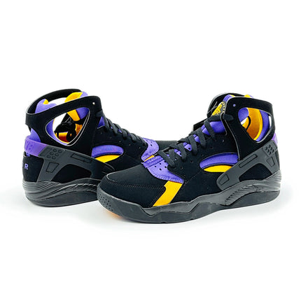 FD0188-001 Nike Air Flight Huarache Lakers Away Black Varsity Purple (Men's)