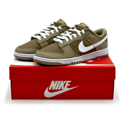 DJ6188-200 Nike Dunk Low Retro Judge Grey Khaki White Hazel Rush Brown (Men's)