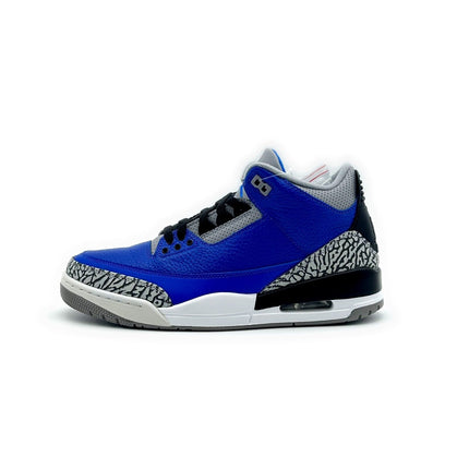 CT8532-400 Nike Air Jordan 3 Retro Varsity Royal Cement Signal Blue Grey (Men's)