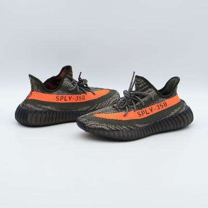 HQ7045 adidas Yeezy Boost 350 V2 Carbon Beluga Bitter Brown Orange (Men's)