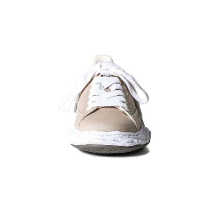 A12FW703-beige Maison MIHARA YASUHIRO CHARLES Original Sole Canvas Low (Men's)