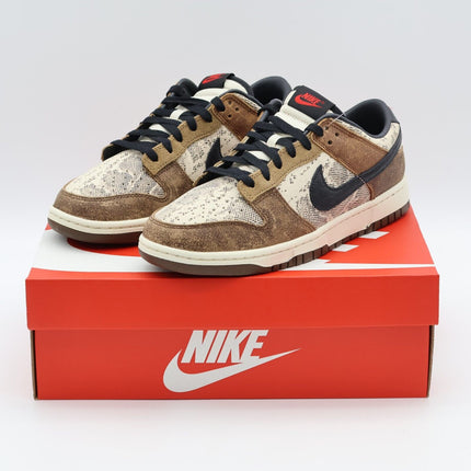 FJ5434-120 Nike Dunk Low Head 2 Head CO.JP Natural Black Ale Brown Pecan (Men's)