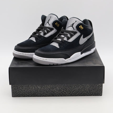 CK4348-007 Nike Jordan 3 Retro Tinker SP Black Cement Gold Grey Metallic (Men's)