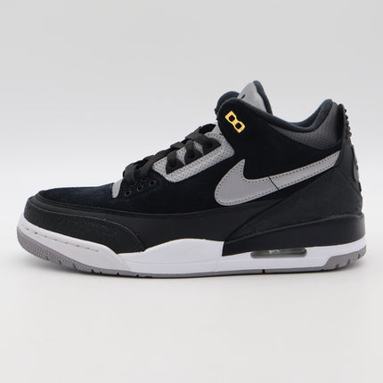 CK4348-007 Nike Jordan 3 Retro Tinker SP Black Cement Gold Grey Metallic (Men's)