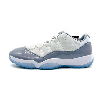 AV2187-140 Nike Air Jordan 11 Low Cement Grey White University Blue Clear Gray