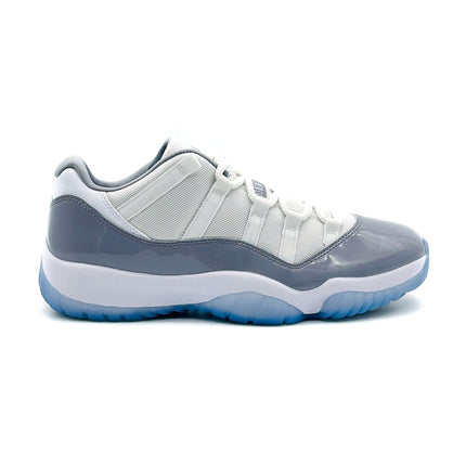 AV2187-140 Nike Air Jordan 11 Low Cement Grey White University Blue Clear Gray