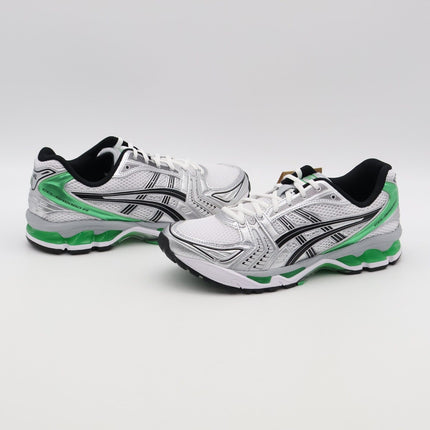 1201A019-110 Asics Gel-Kayano 14 White Malachite Green (Men's)