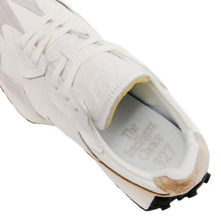 U327WGA New Balance 327 White Beige (Men's)