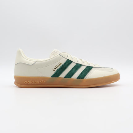 ID2567 emmi adidas Gazelle Indoor Off White Dark Green Footwear White (Men's)