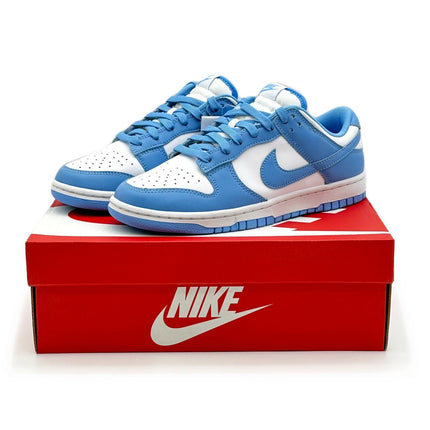 DD1391-102 Nike Dunk Low UNC University Blue White