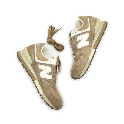 OU576BEI New Balance 576 Beige Brown Cream White Encap C-Cap Made in UK (Men's)