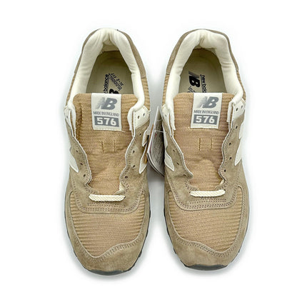 OU576BEI New Balance 576 Beige Brown Cream White Encap C-Cap Made in UK (Men's)