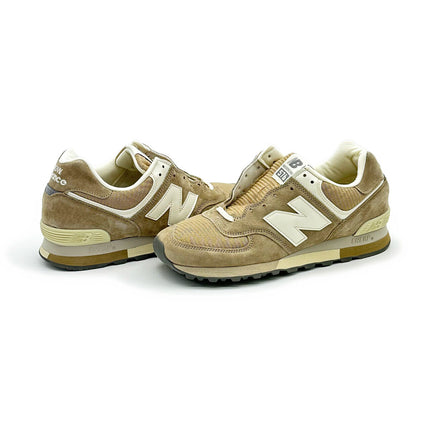 OU576BEI New Balance 576 Beige Brown Cream White Encap C-Cap Made in UK (Men's)