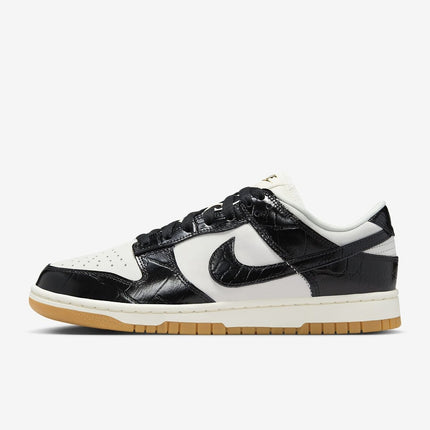 FJ2260-003 Nike Dunk Low Black Croc (Women's)