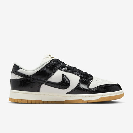 FJ2260-003 Nike Dunk Low Black Croc (Women's)