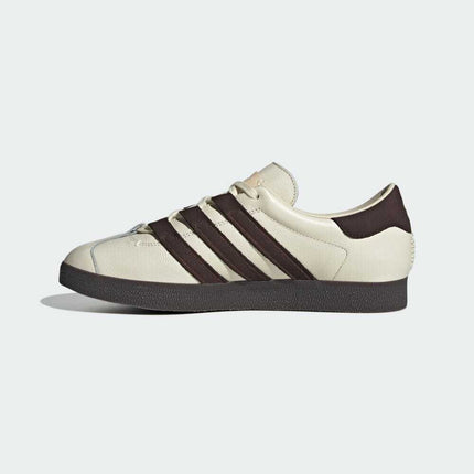 IG1895 FOOT INDUSTRY adidas Originals Gazelle Cream White Dark Brown (Men's)