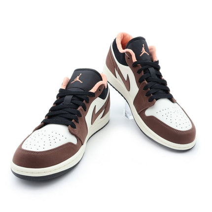 DC6991-200 Nike Air Jordan 1 Low SE Light Chocolate Mocha Black Sail (Men's)