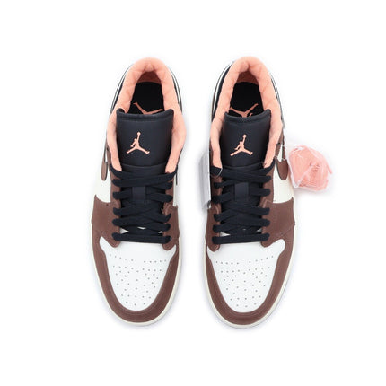 DC6991-200 Nike Air Jordan 1 Low SE Light Chocolate Mocha Black Sail (Men's)