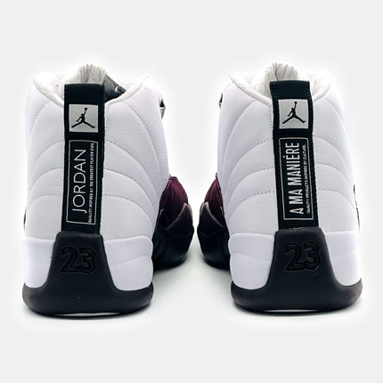 DV6989-100 Nike Air Jordan 12 Retro A Ma Maniere White Burgundy Crush (Women's)