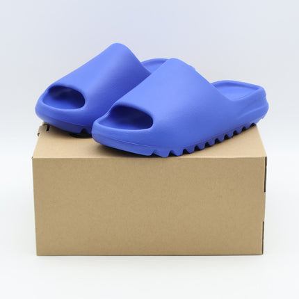 ID4133 adidas Yeezy Slide Azure Cobalt Royal Blue Sapphire Indigo Marine (Men's)