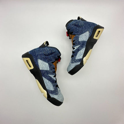 Size 9.5 - Nike Air Jordan 6 Retro Washed Denim 2019 CT5350-401 233360