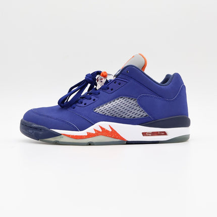 Size 9.5 - 819171-417 Nike Air Jordan 5 Retro Low Knicks