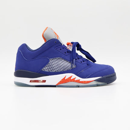 Size 9.5 - 819171-417 Nike Air Jordan 5 Retro Low Knicks