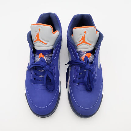 Size 9.5 - 819171-417 Nike Air Jordan 5 Retro Low Knicks