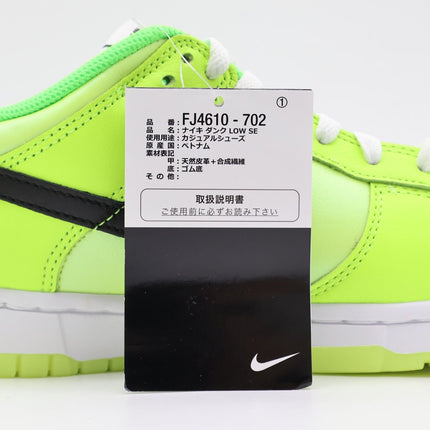 Size 9.5 - FJ4610-702 Nike Dunk Low Volt