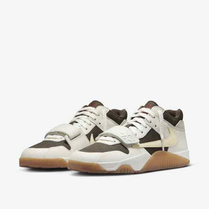 FZ8117-100 Travis Scott Nike Jordan Jumpman Jack TR Sail and Dark Mocha (Men's)