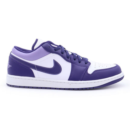 553558-515 Nike Air Jordan 1 Low Sky J Purple White Light Blueberry (Men's)