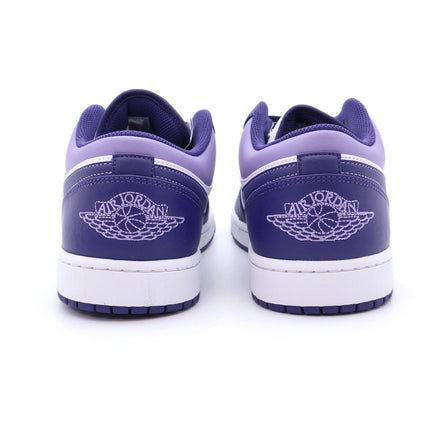 553558-515 Nike Air Jordan 1 Low Sky J Purple White Light Blueberry (Men's)